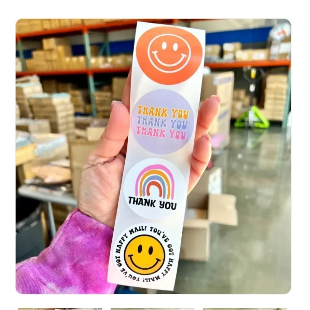 Poly mailers mix sizes 35 poly mailers 35 stickers good Vibes mode